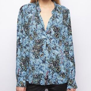 Zadig & Voltaire Tink Bohemian Patch Tatoo Blouse